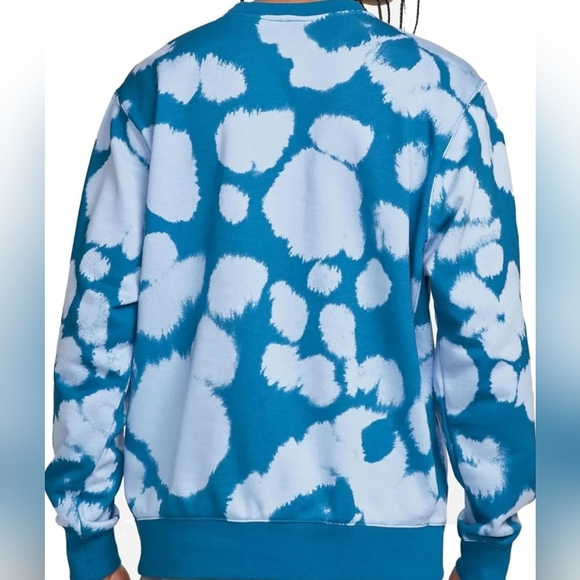 Nike Men's Blue Patterned Sweater Medium - Picture 6 of 13